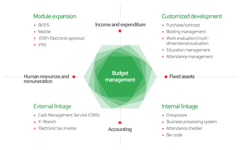 K-System Genuine for Public/Non-profit Sector imageSystem structure